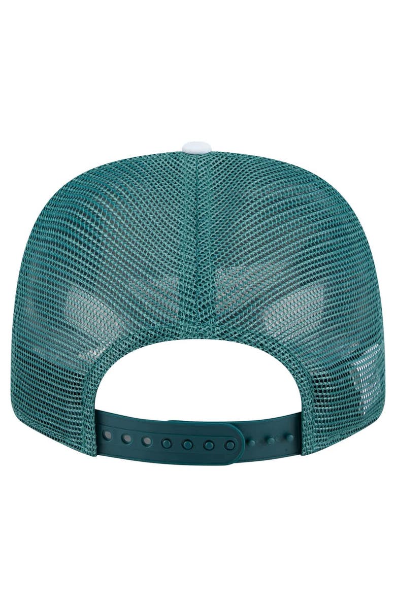 New Era Men's New Era Midnight Green Philadelphia Eagles Hula Trucker 9SEVENTY Adjustable Hat, Alternate, color, 