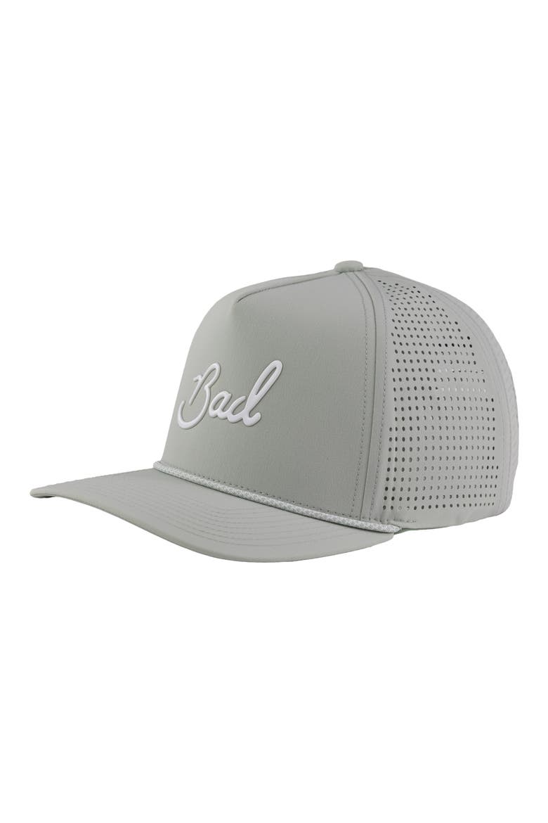 Active Bad Snapback Ball Cap, Main, color, AQUA GREY