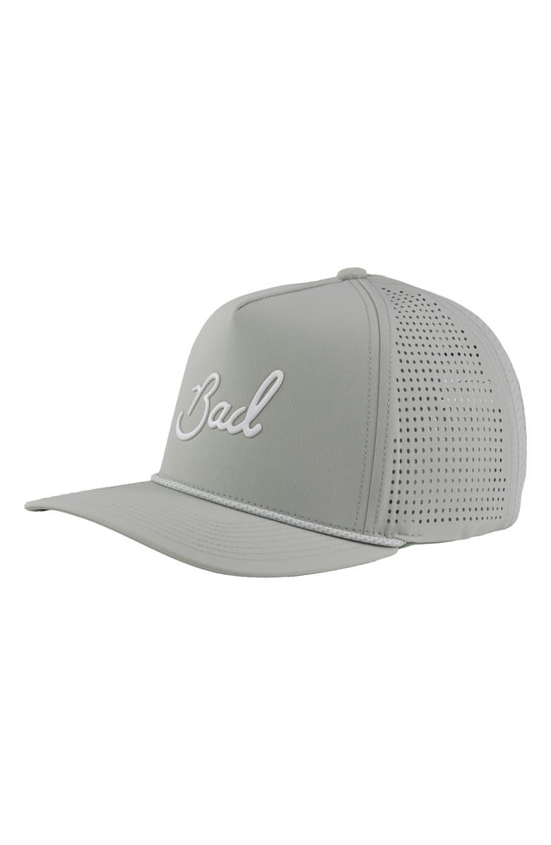 Bad Birdie Active Bad Snapback Ball Cap, Main, color, Aqua Grey
