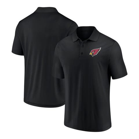 Men's Fanatics Branded Black Arizona Cardinals Component Polo