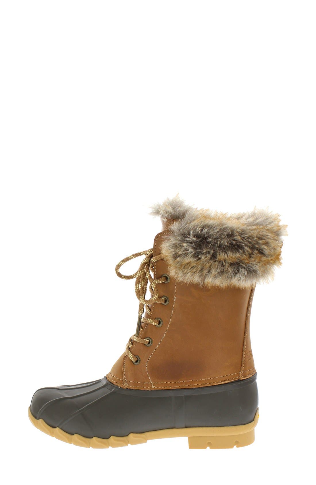 Sporto Agnus Faux Fur Lined Duck Boot, Alternate, color, 
