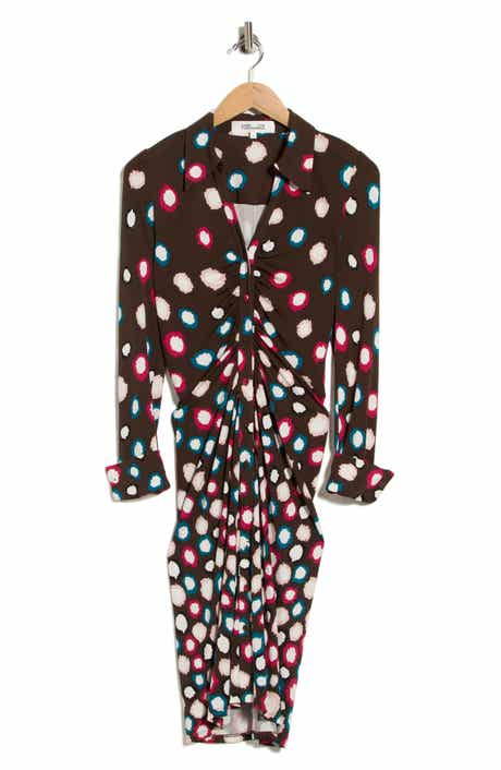 Sheska Ruched Shirtdress