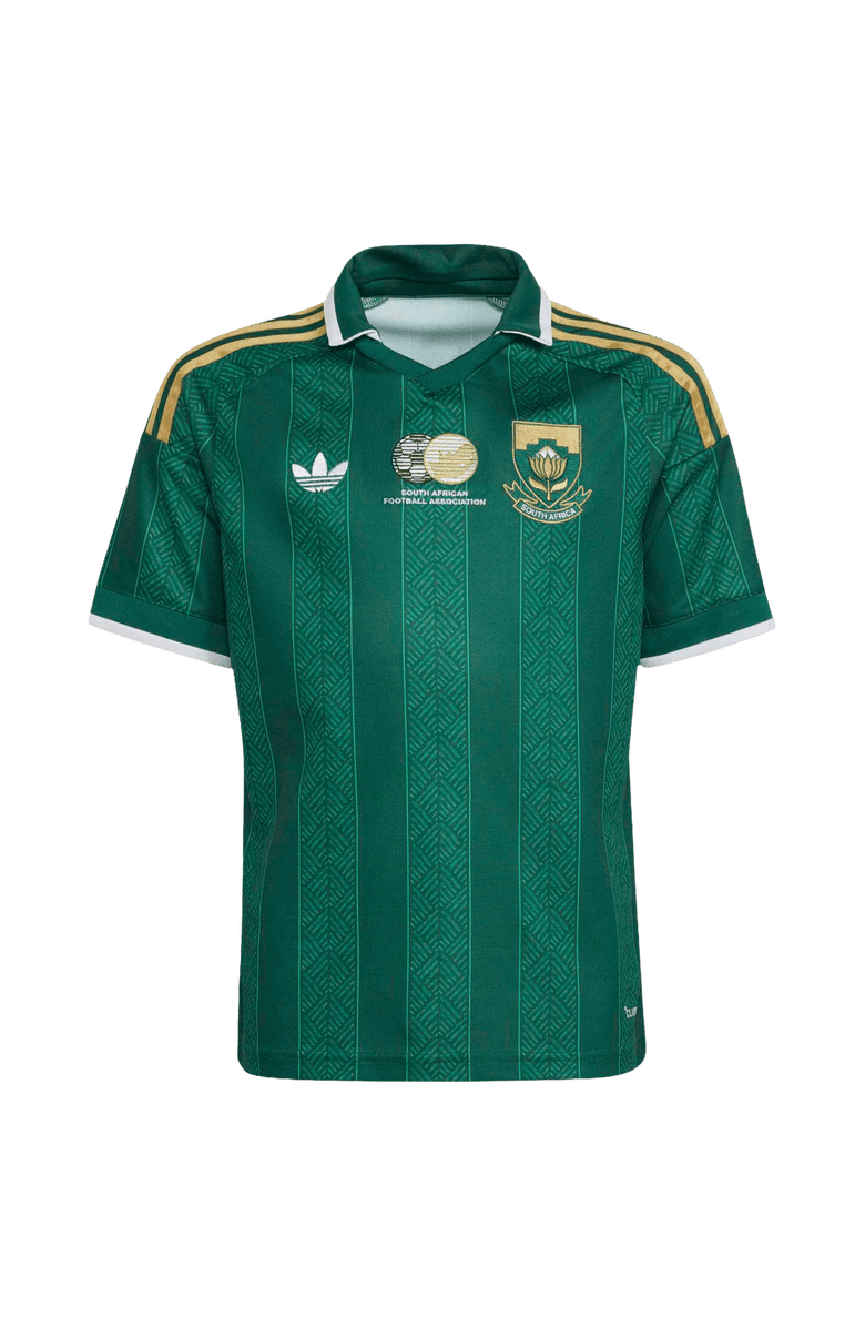 adidas Youth adidas  Green South Africa National Team 2026 Away Replica Jersey, Alternate, color, Green