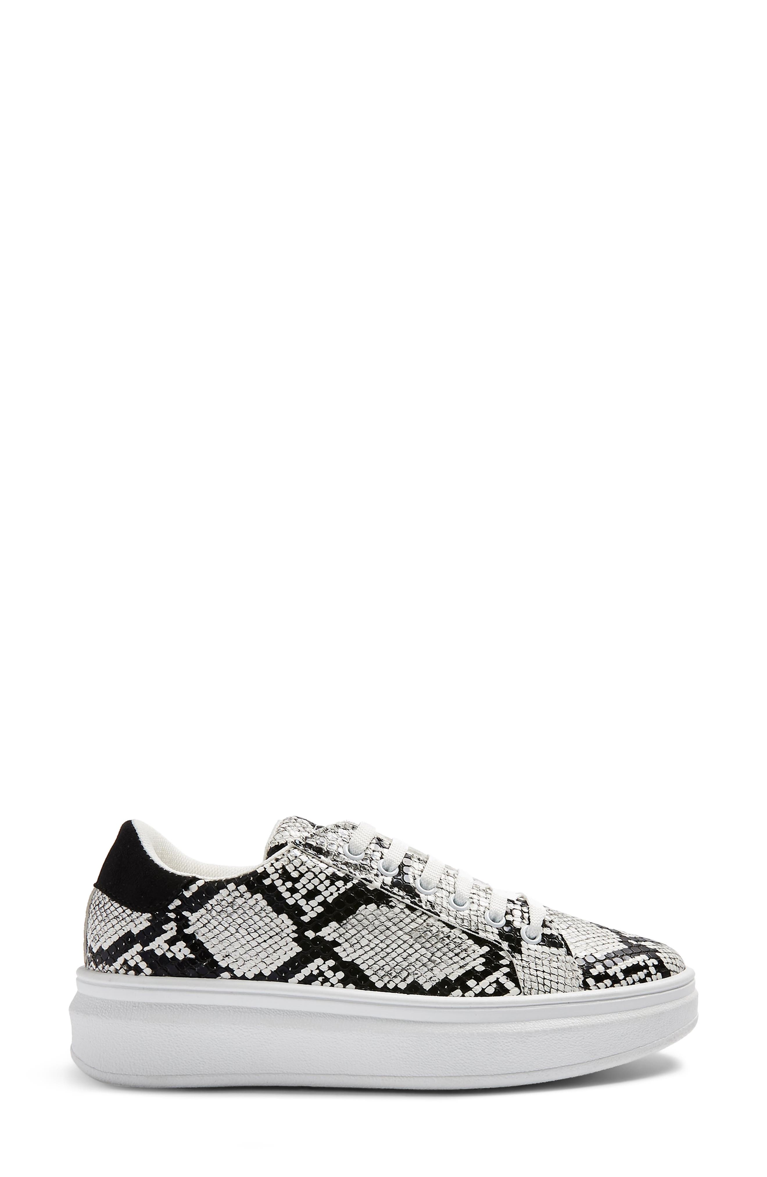 Topshop Cuba Platform Sneaker, Alternate, color, 