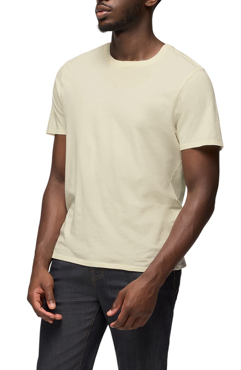 prAna Everyday Short Sleeve Regenerative Organic Cotton T-Shirt, Alternate, color, Canvas