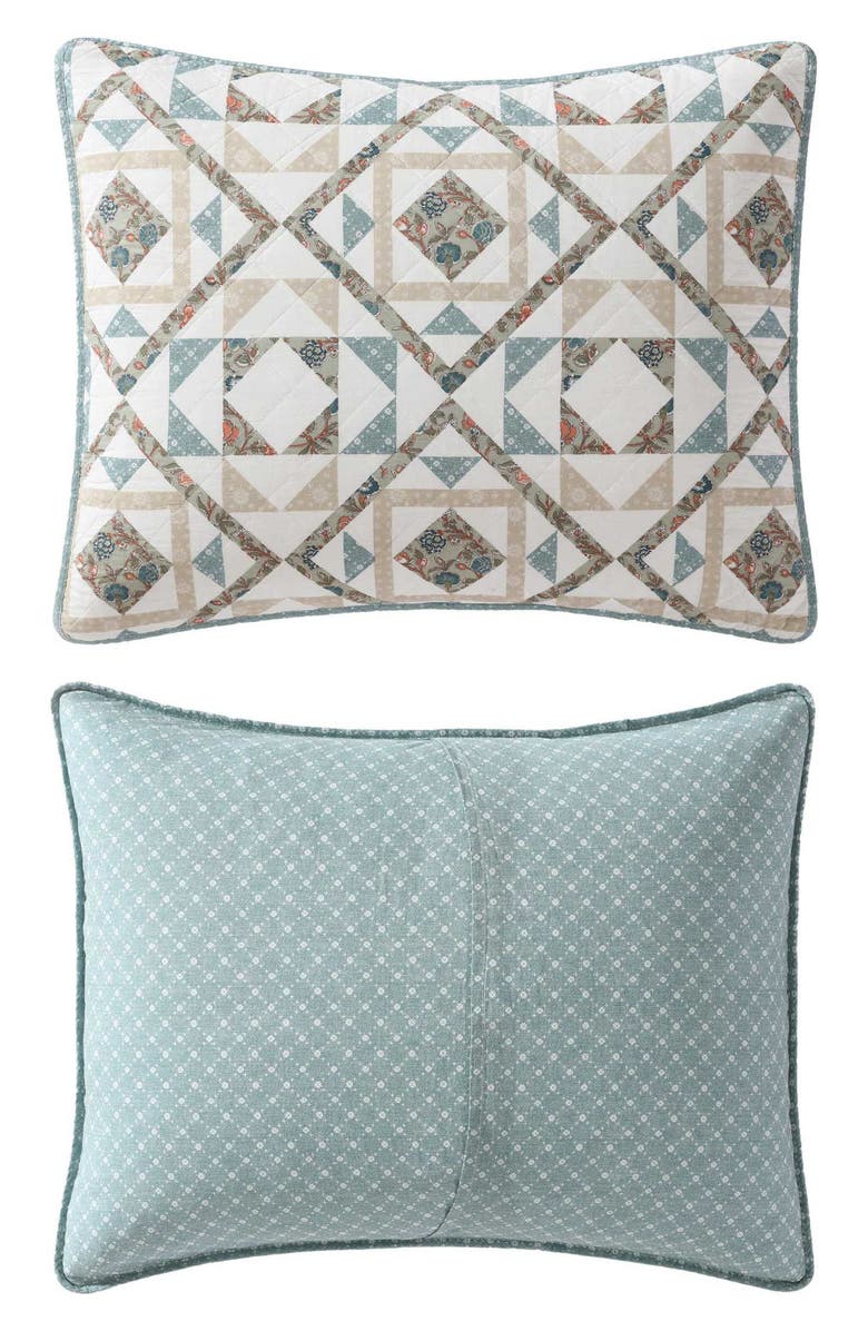 Wrangler Annie Twin Reversible Quilt Set, Alternate, color, Blue