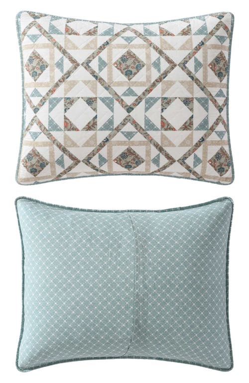Wrangler Annie Twin Reversible Quilt Set In Blue