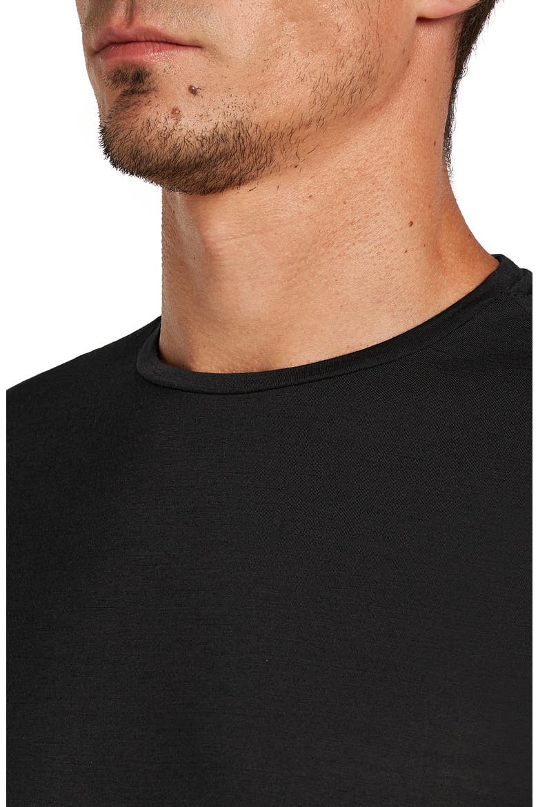 Merino 125 Cool-Lite™ Sphere Long Sleeve T-Shirt, Alternate, color, BLACK