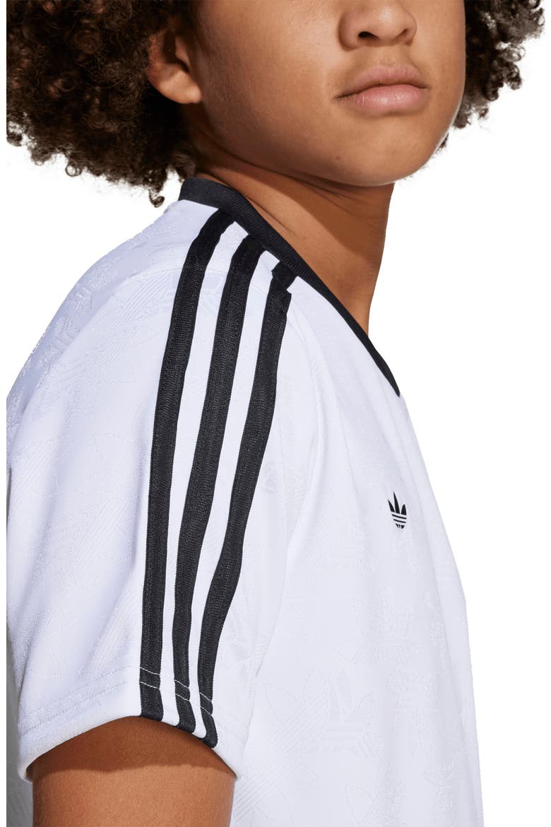 Kids' Contrast Binding T-Shirt, Alternate, color, WHITE