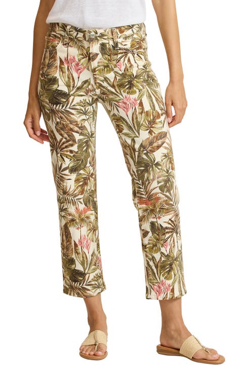 Hidden Coast High Waist Straight Leg Crop Jeans