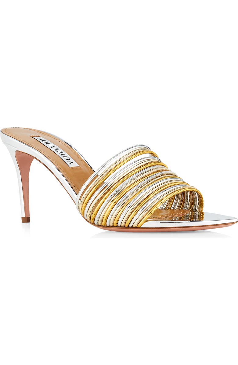 Aquazzura Rendez Vous Slide Sandal, Main, color,