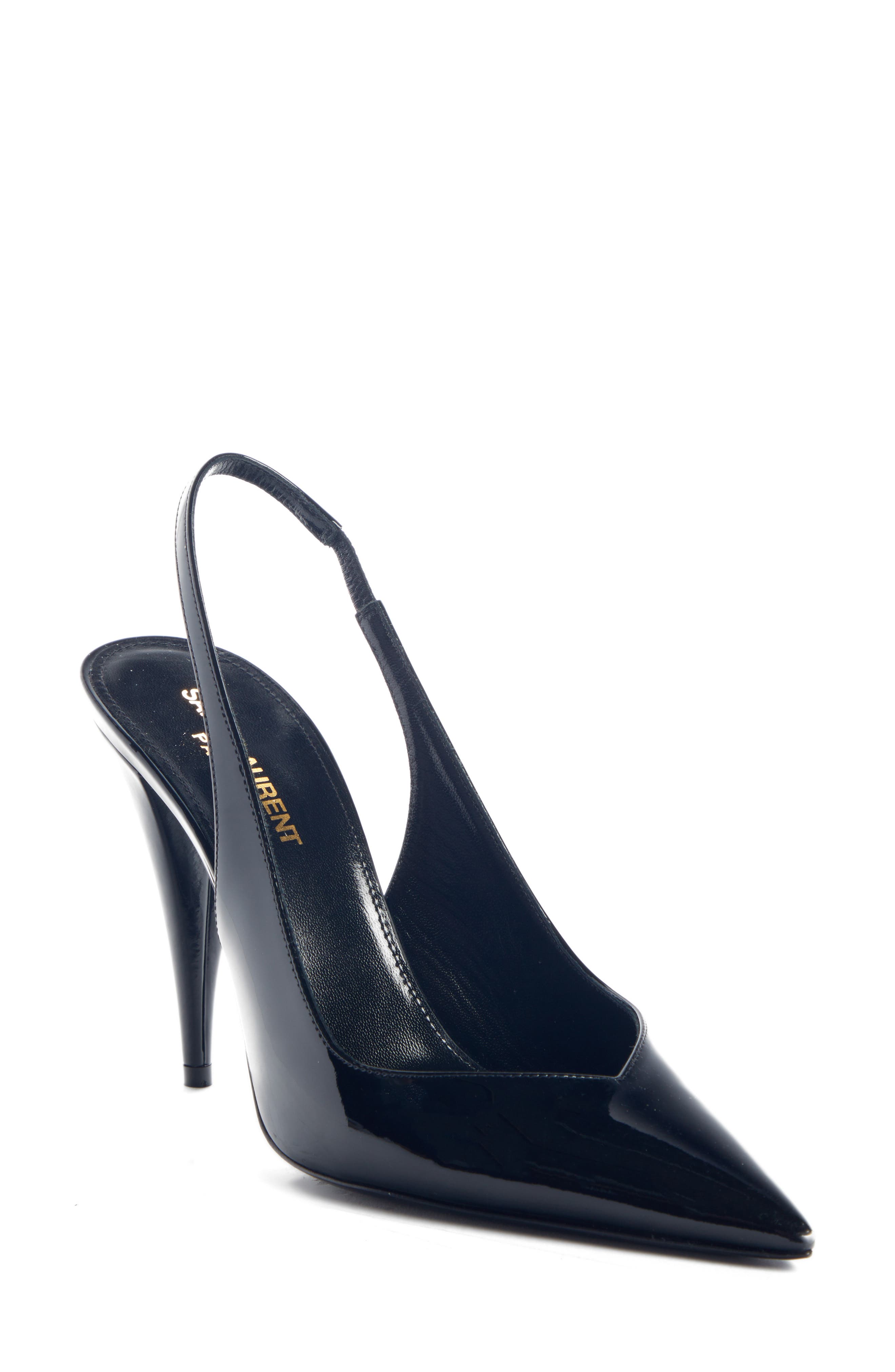 Saint Laurent Kiki Slingback Pump, Main, color, 