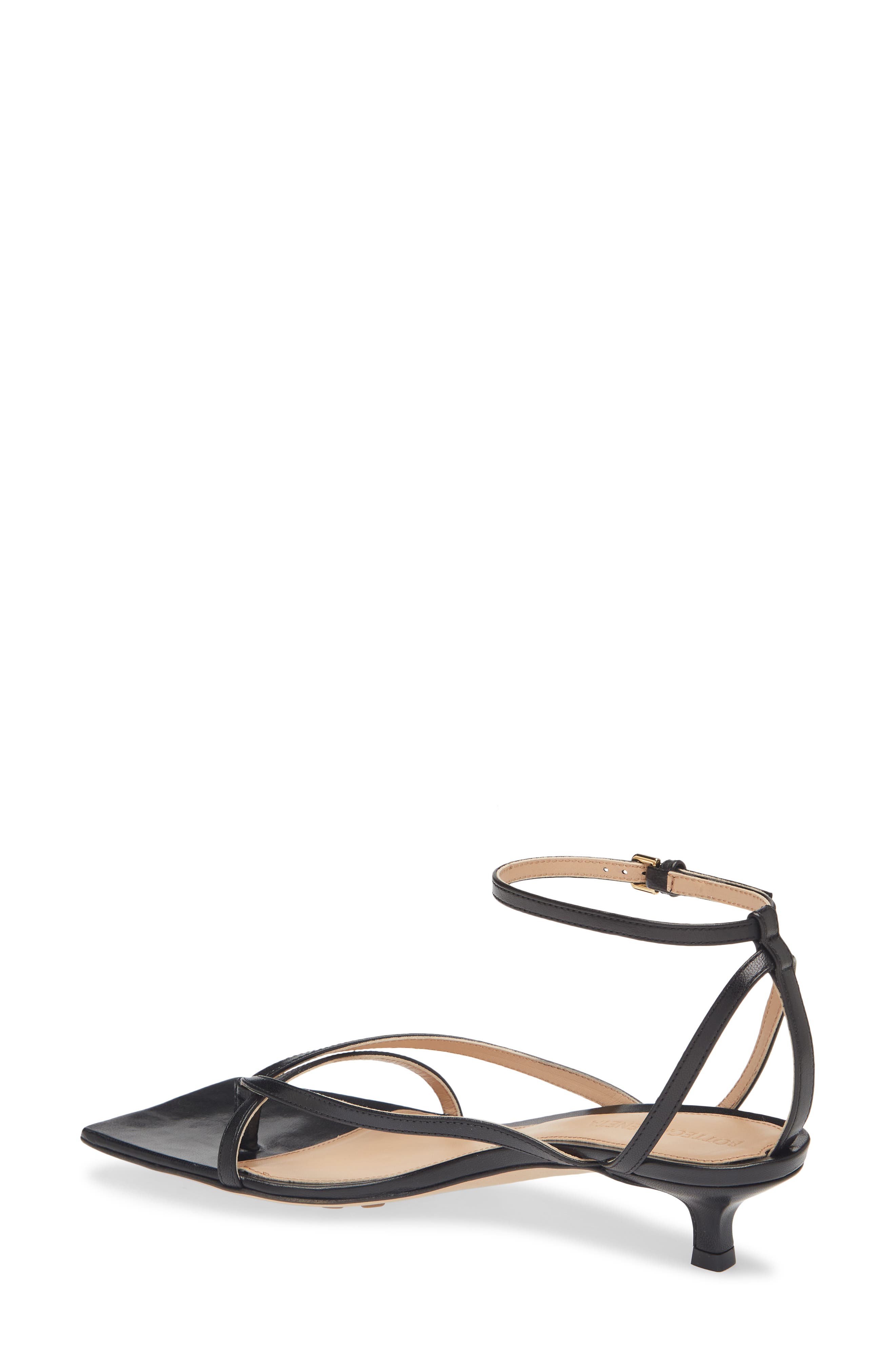 Bottega Veneta Stretch Square Toe Sandal, Alternate, color, 