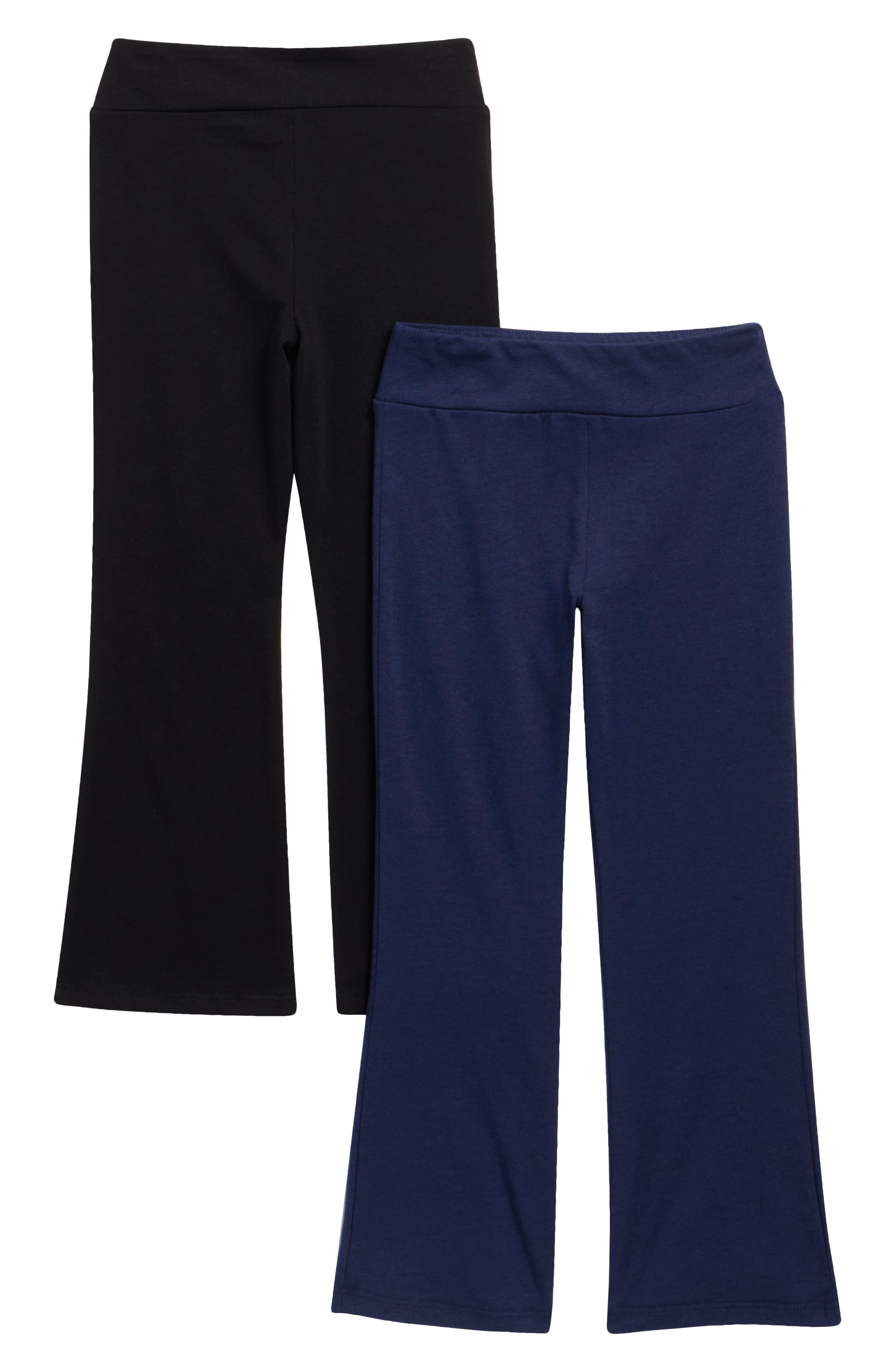 Kids' 2-Pack High Waist Flare Pants