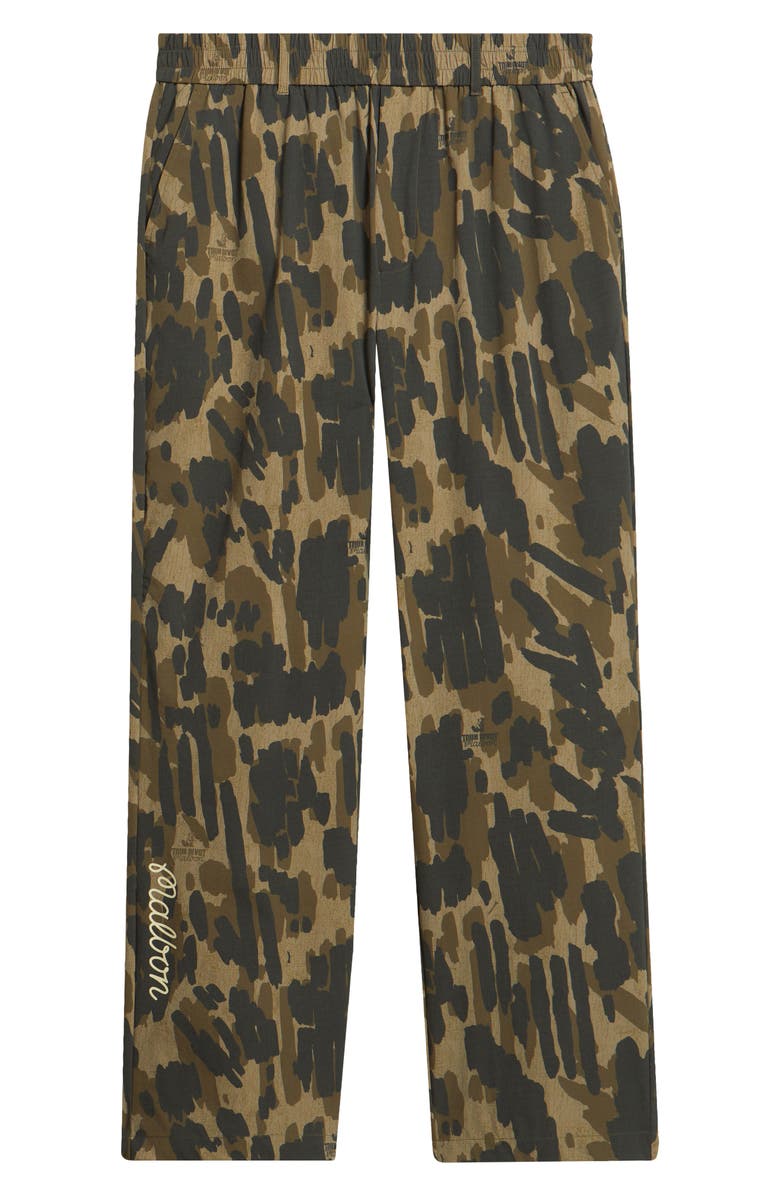Malbon Golf Condor Tour Divot Waterproof Pants, Main, color, Bark Camo
