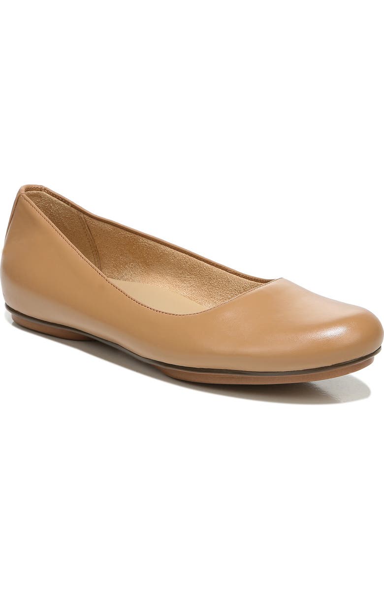 Naturalizer True Colors Maxwell Flat, Main, color, Frappe Leather