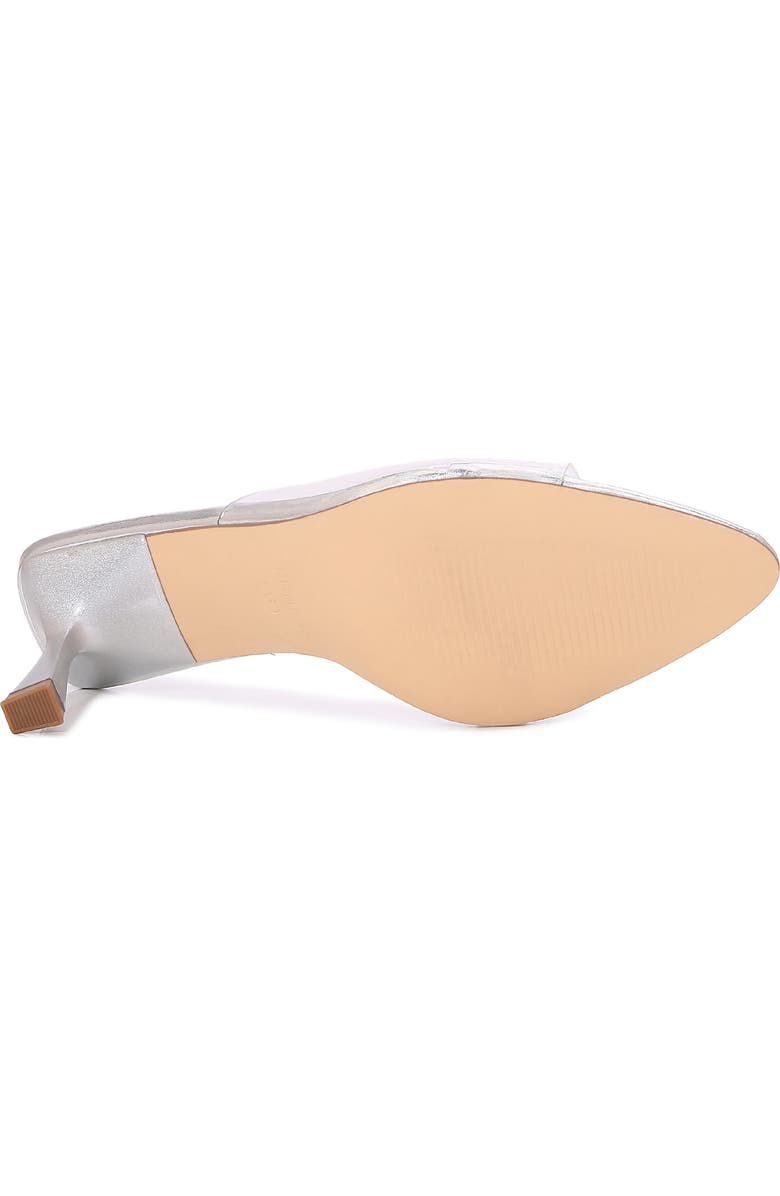 BERNESS Cana Clear Sandal, Alternate, color, Silver