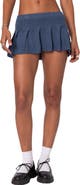 EDIKTED Kiera Pleat Sweater Miniskirt