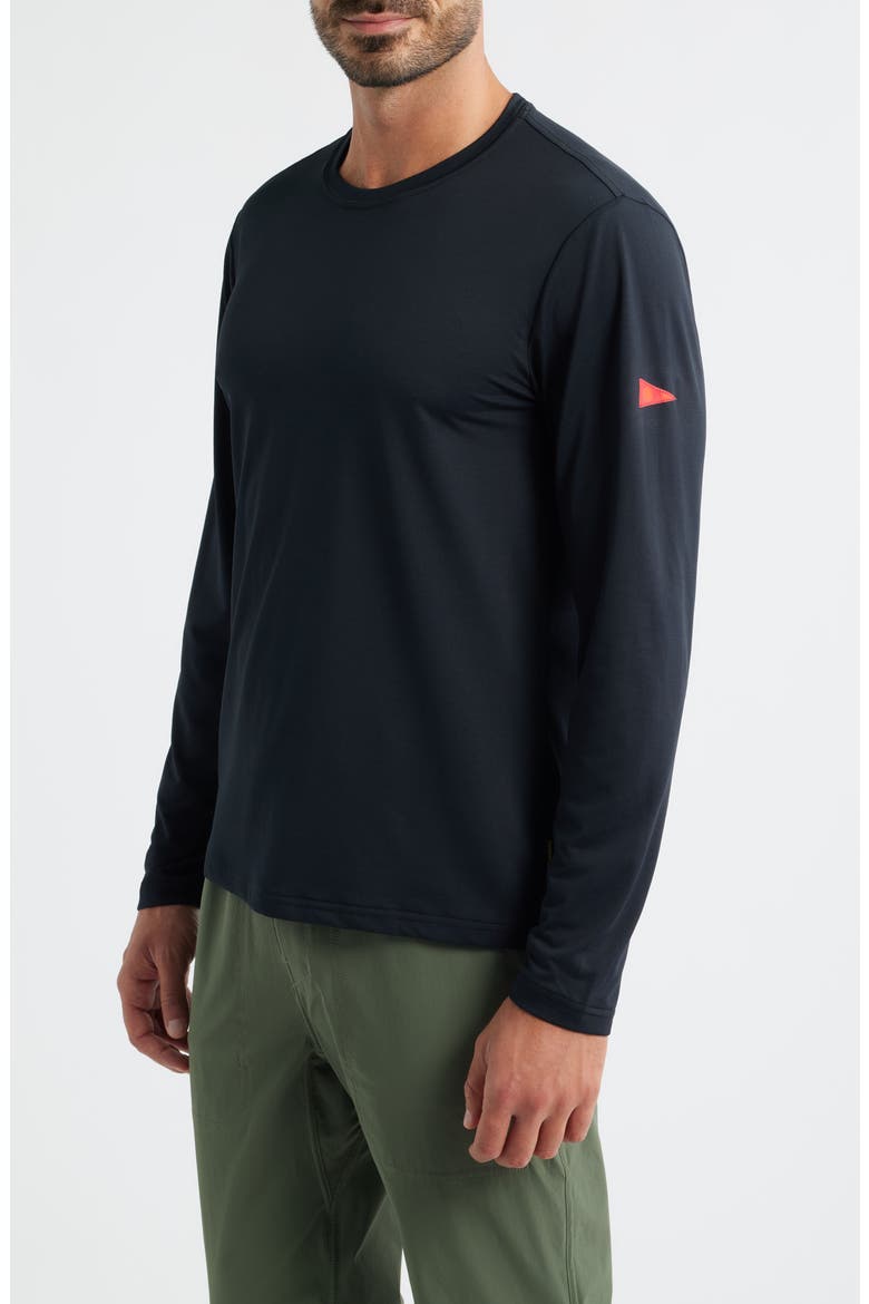 Airtex Performance Long Sleeve T-Shirt, Alternate, color, BLACK