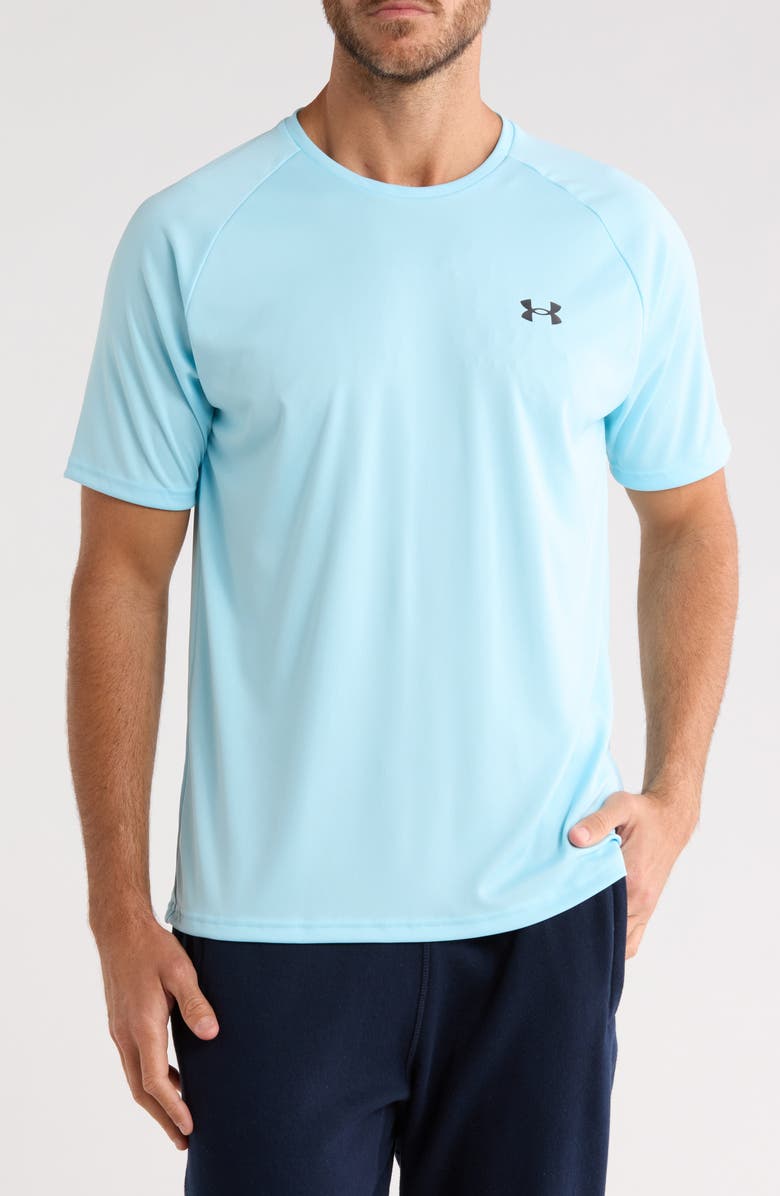Under Armour Velocity 2.0 Raglan Sleeve T-Shirt, Main, color, Stream