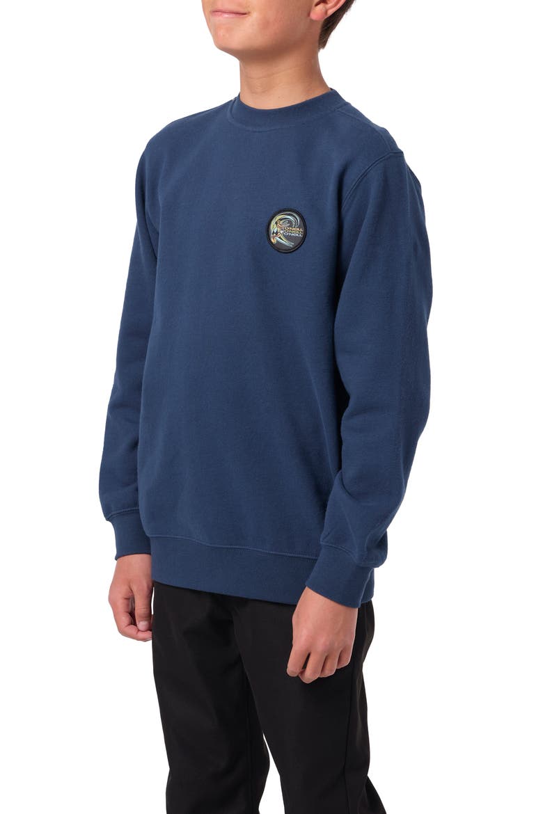 Kids' Fifty Two Graphic Sweatshirt, Alternate, color, MIDNIGHT NAVY