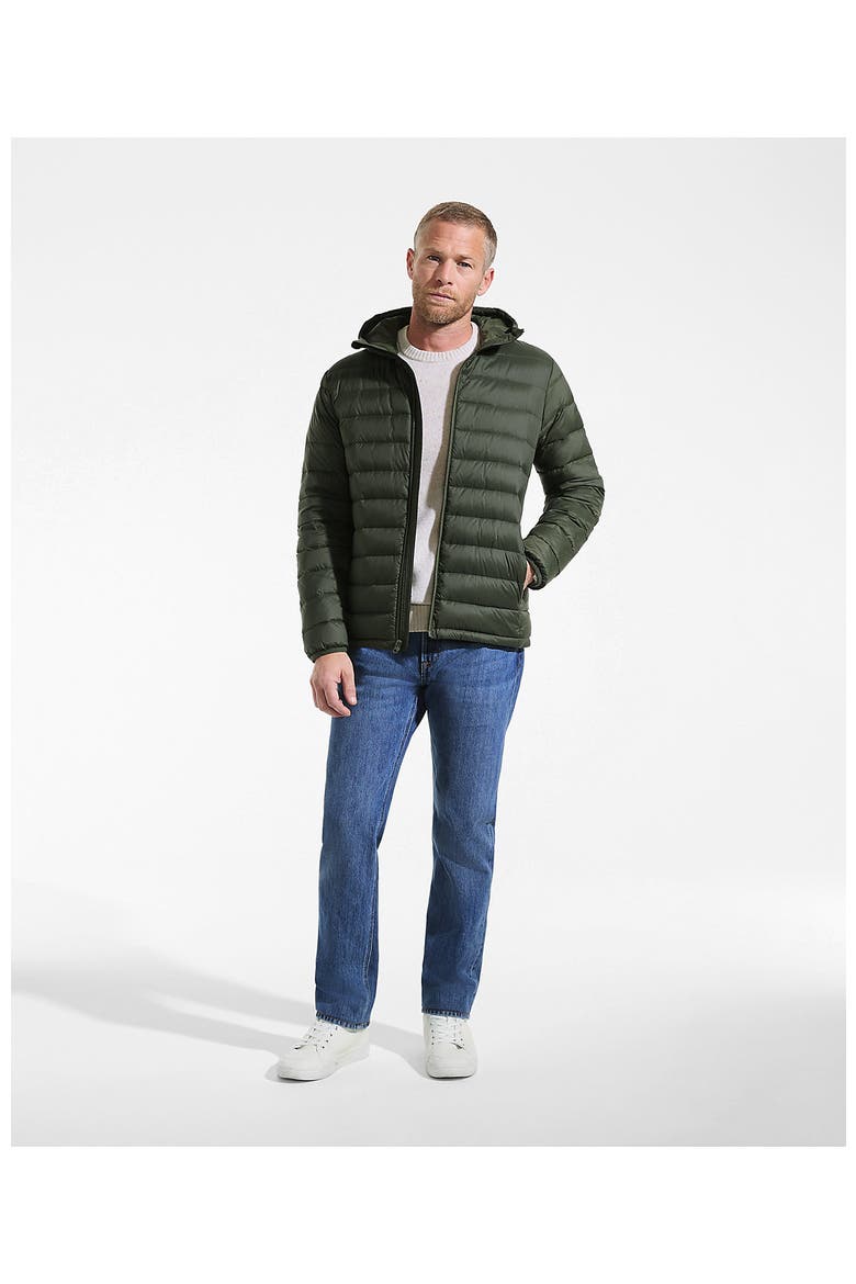 Wanderweight Ultralight Packable Hooded Down Jacket, Alternate, color, Darkest Olive