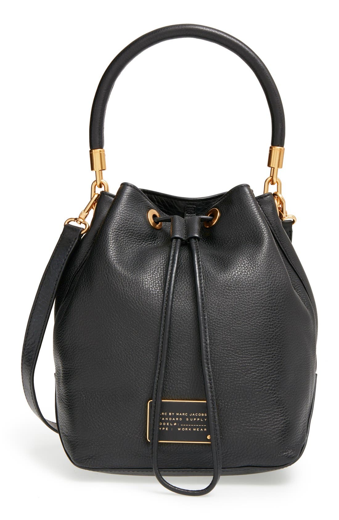 Marc Jacobs MARC BY MARC JACOBS 'Too Hot to Handle' Drawstring Bucket Bag, Main, color, 