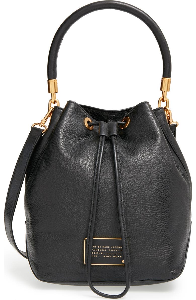 Marc Jacobs MARC BY MARC JACOBS 'Too Hot to Handle' Drawstring Bucket Bag, Main, color,