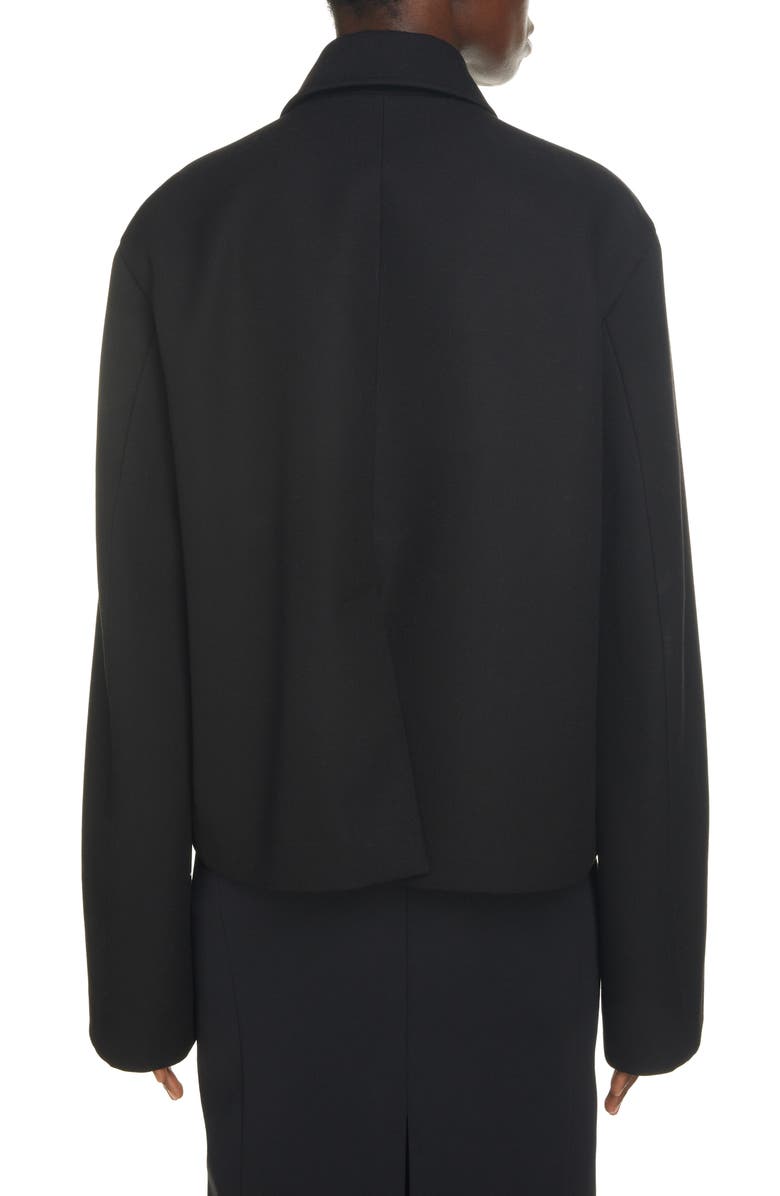 Balenciaga Deconstructed Wool Jacket, Alternate, color, 