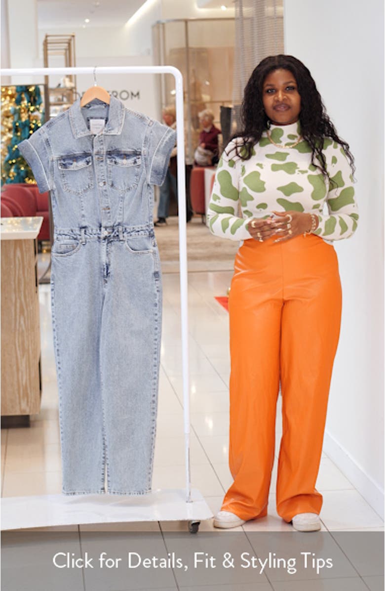 Denim Jumpsuit, sales video thumbnail