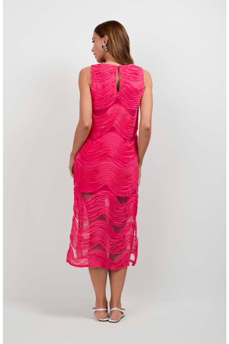 Belisama Dress, Alternate, color, Magenta Milano