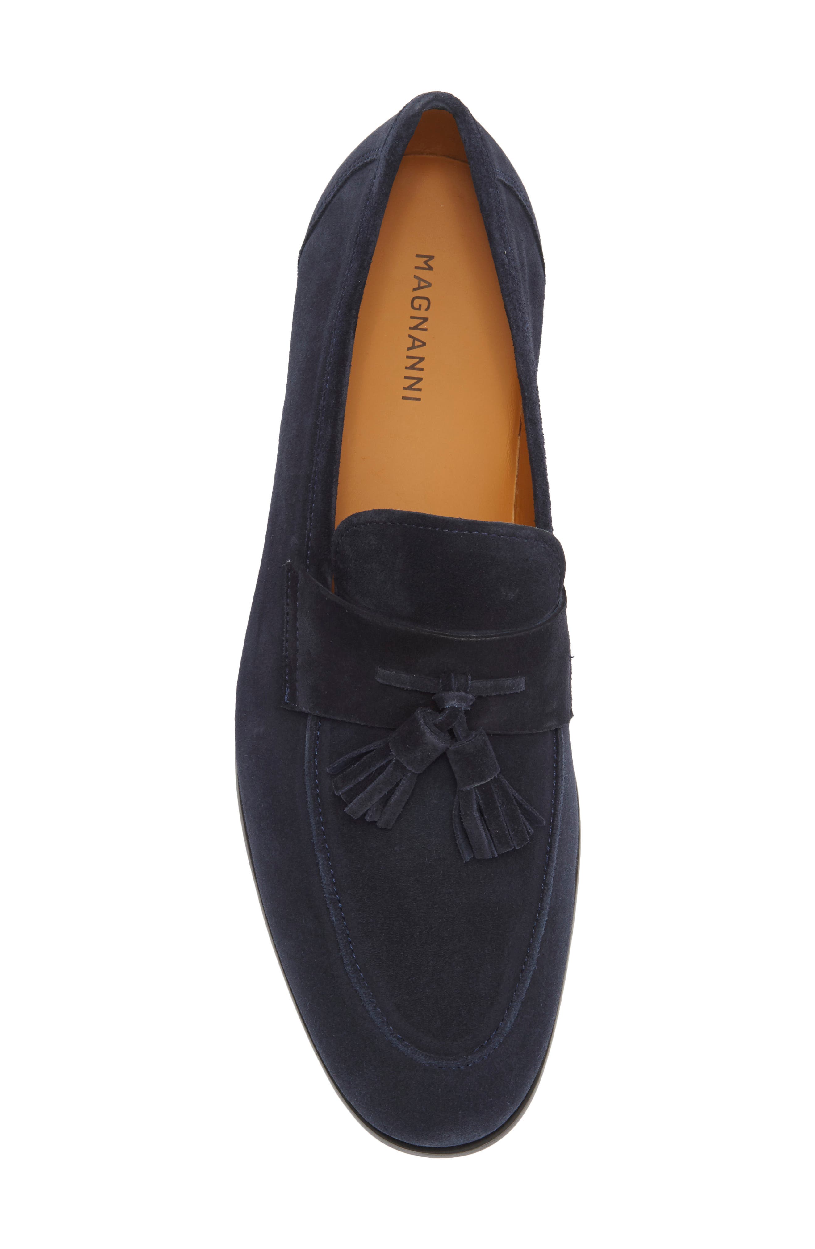Tavarez Tassel Loafer, Alternate, color, NAVY SUEDE / NAVY