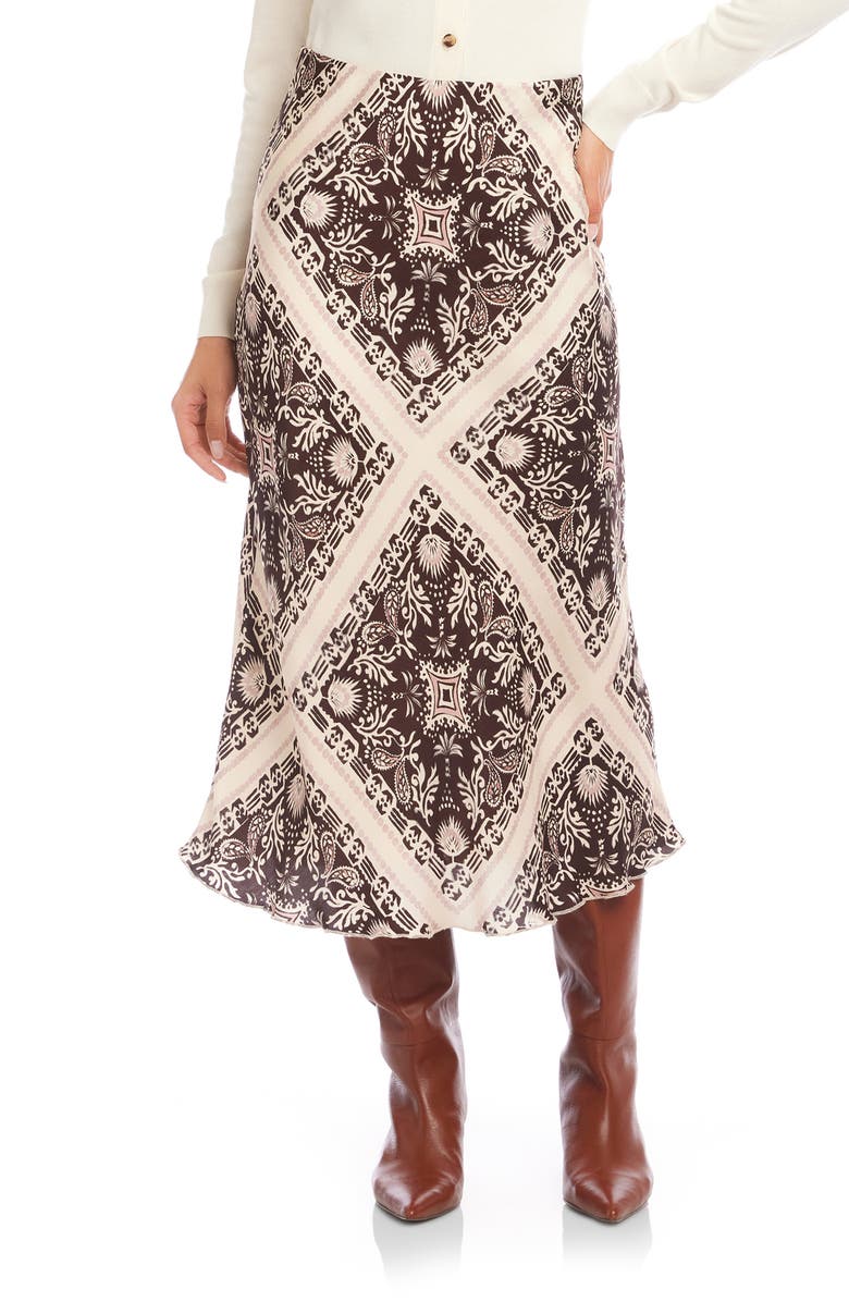 FIFTEEN TWENTY Mia Print Midi Skirt, Main, color, Print