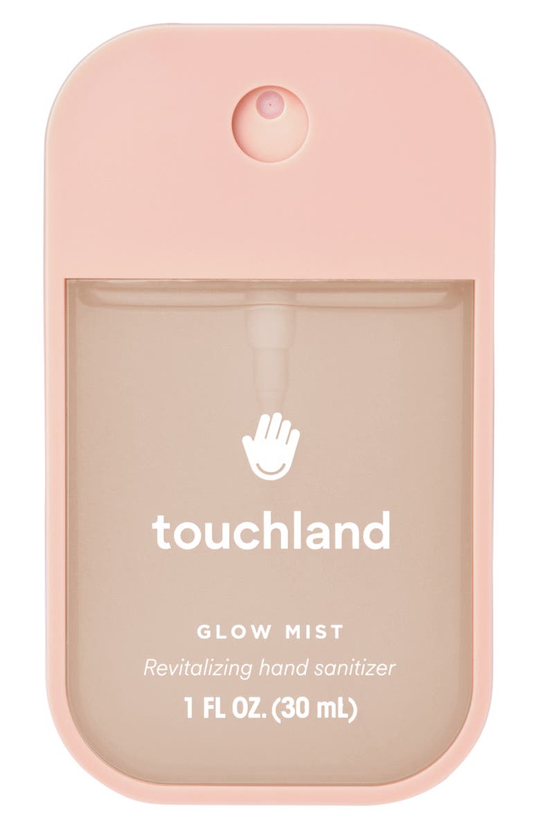 TOUCHLAND Rosewater Glow Mist Hand Sanitizer, Main, color, Rosewater