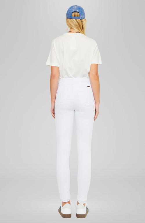 Kancan Misa Essentials High Rise Super Skinny Jeans In White