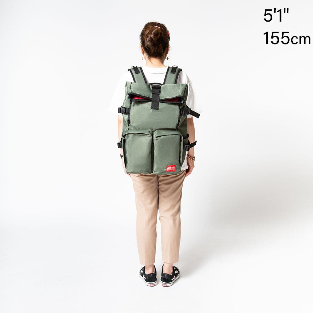 Flight Nylon Focus Backpack, Alternate, color, Olive