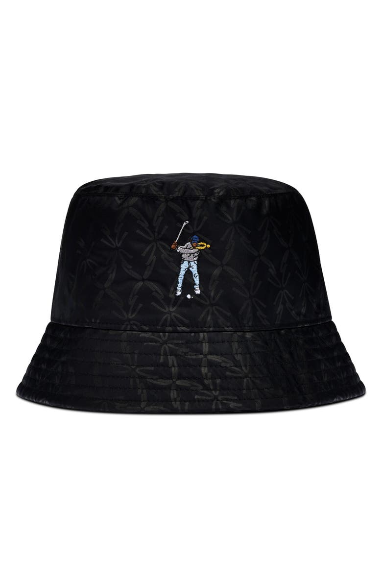 Eastside Golf Nylon Bucket Hat, Main, color, Black