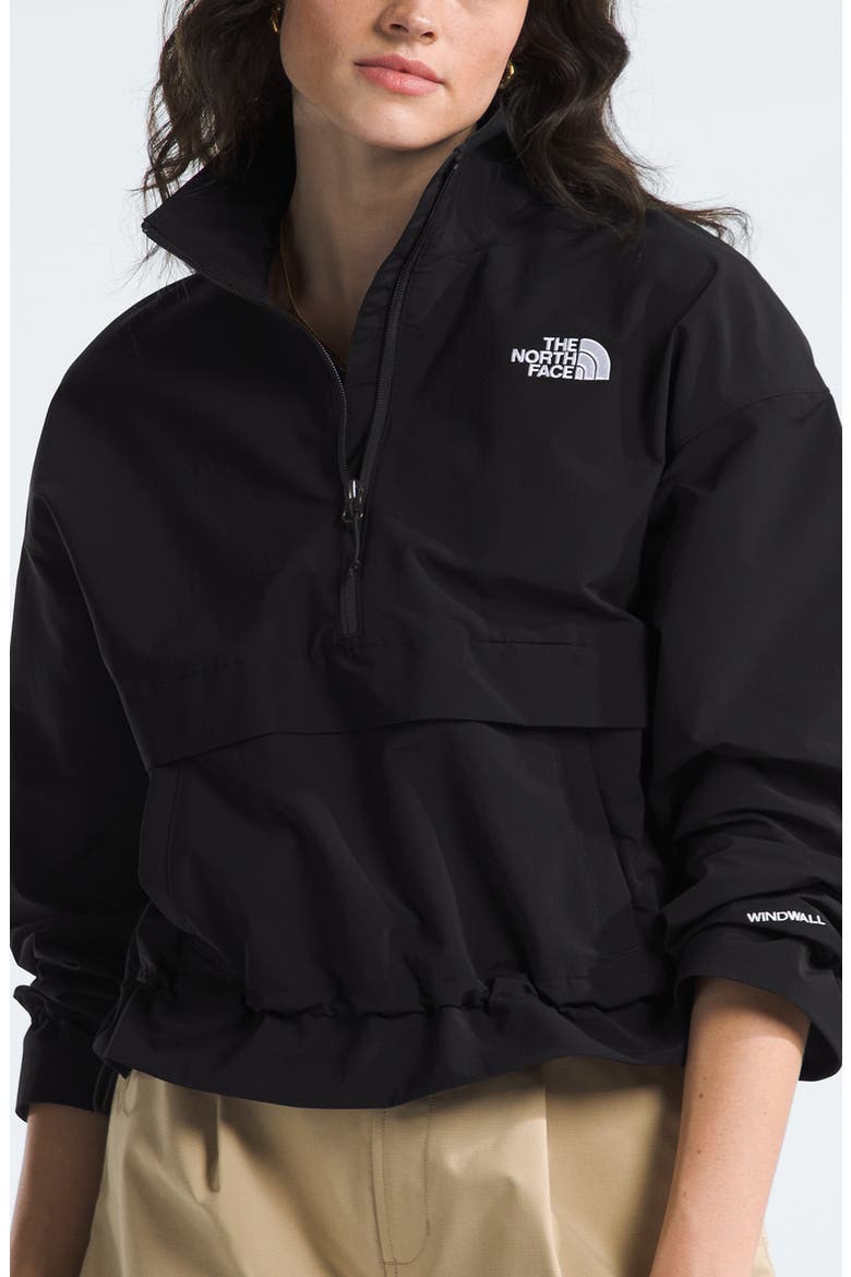 TNF™ Easy Wind Half Zip Pullover, Main, color, TNF BLACK