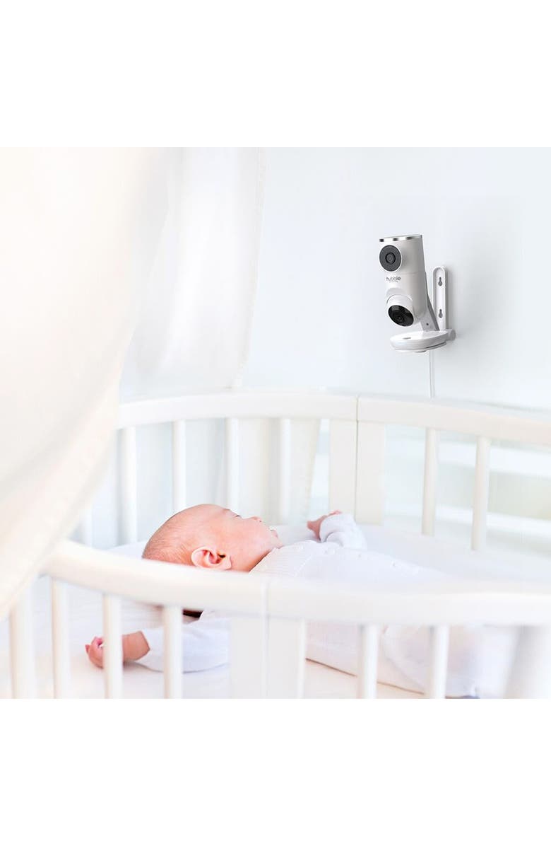 Hubble Connected Nursery Pal Dual Vision Camera, Alternate, color, White