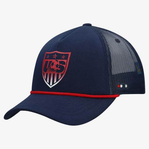 Unisex Navy USMNT Atmosphere Adjustable Trucker Hat
