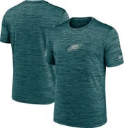 Nike Men's Nike Midnight Green Philadelphia Eagles Sideline Velocity Performance T-Shirt