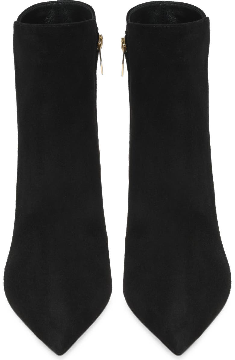 Gianvito Rossi Levy 55 Booties, Alternate, color, Black Suede