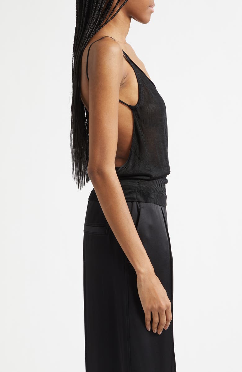 EMILY DAWN LONG Kipling Backless Tank, Alternate, color, Black