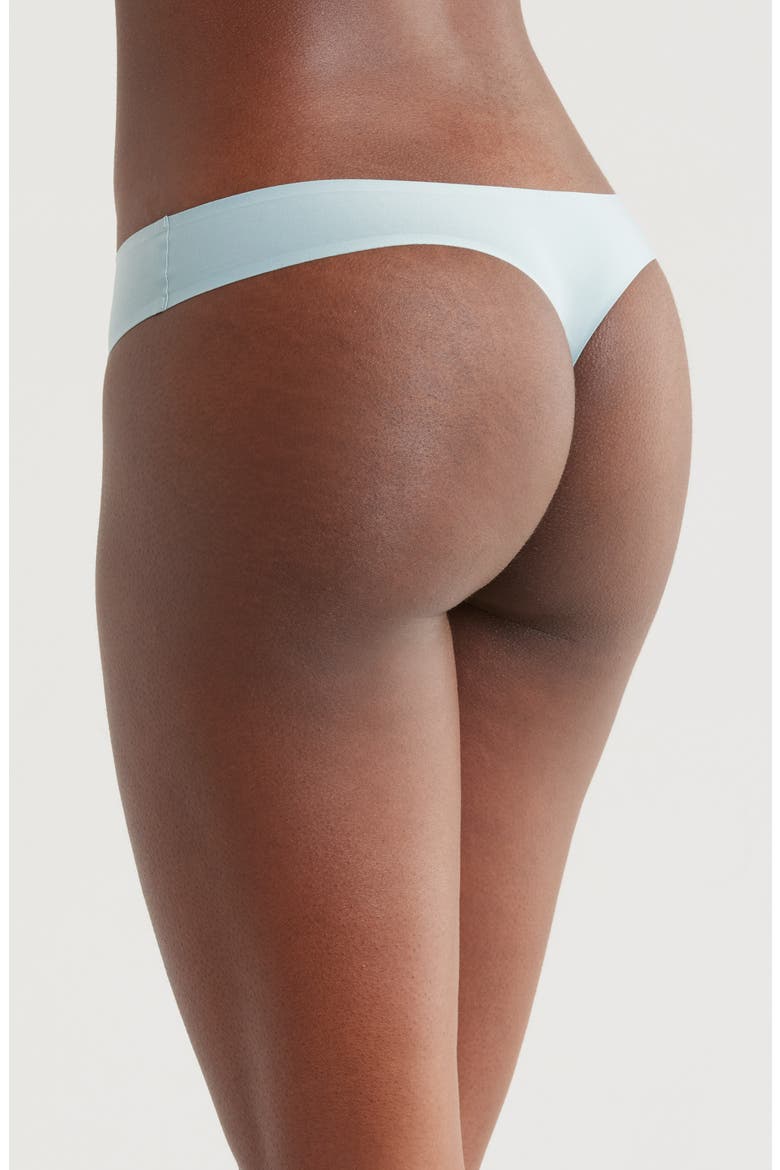 Dreamseam Thong, Alternate, color, BLUE SLATE