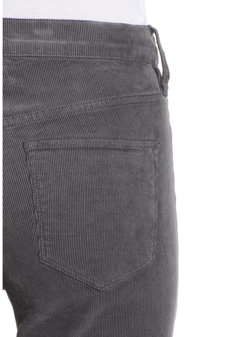 High Rise Toothpick Corduroy Jeans, Alternate, color, COAL GREY