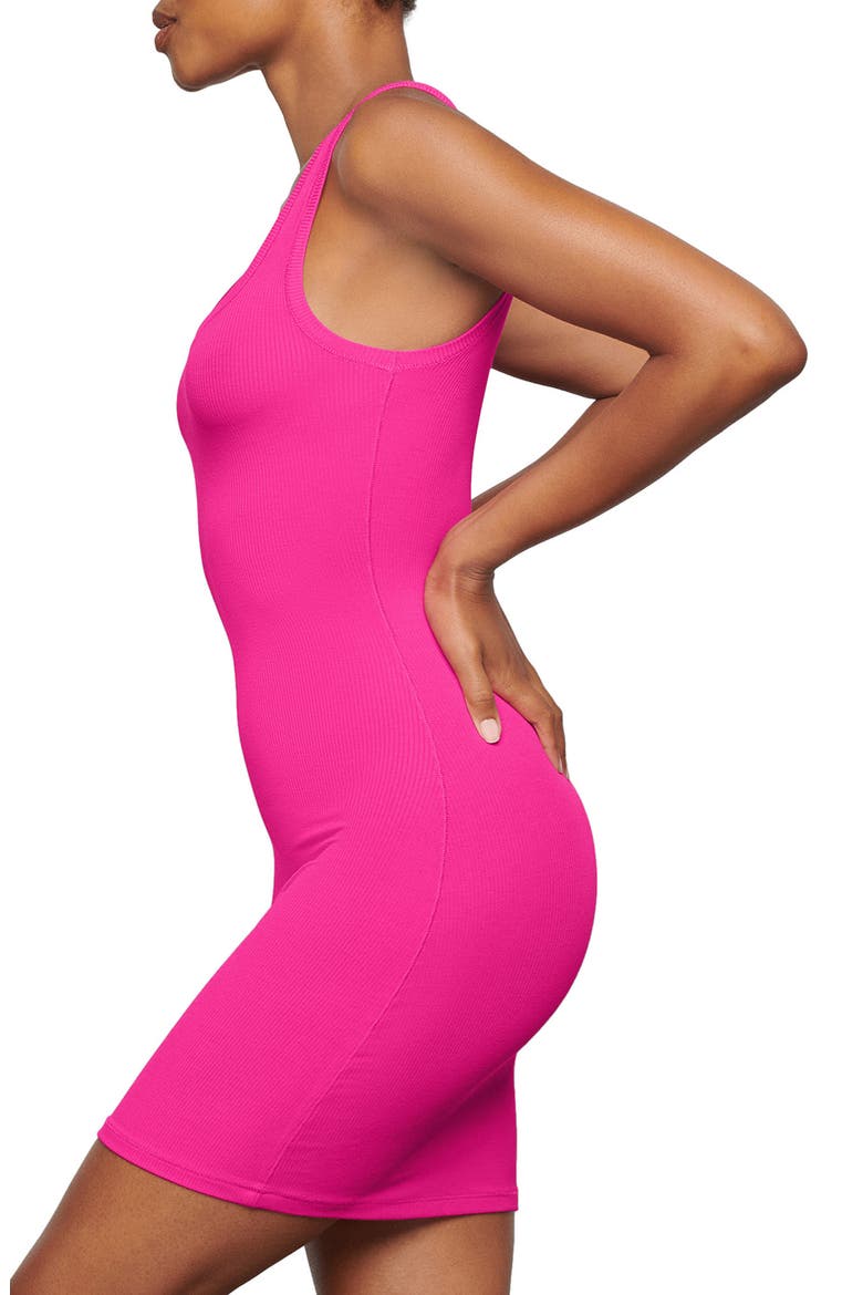 Soft Lounge Minidress, Alternate, color, HOT PINK