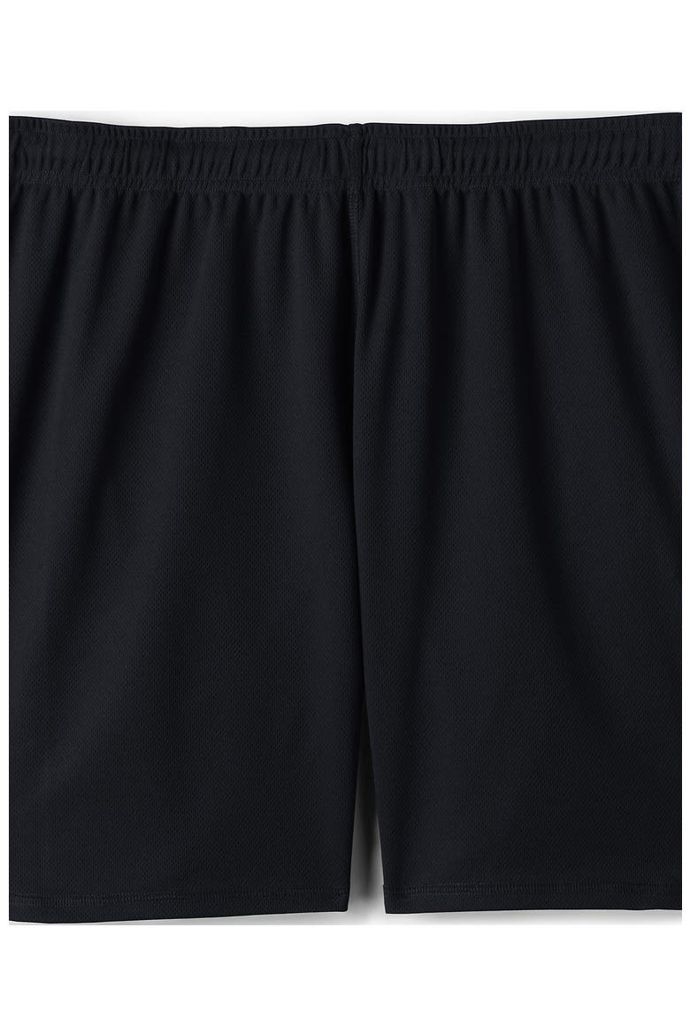 School Uniform  Mesh Gym Shorts, Alternate, color, Black