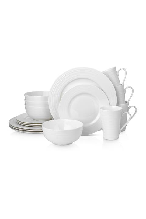 Eleanor Bone China 16-piece Dinnerware Set