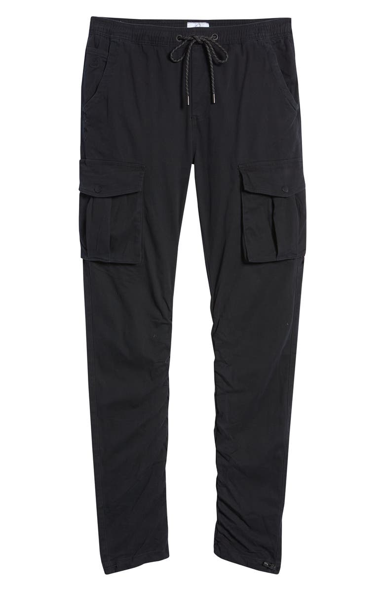 KUWALLA Stack Cotton Blend Cargo Joggers, Alternate, color, 