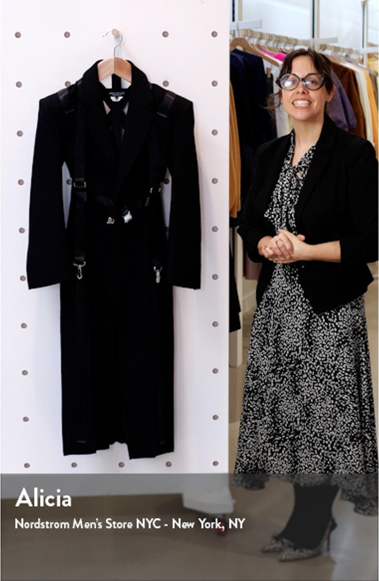 Wool & Nylon Melton Coat, sales video thumbnail